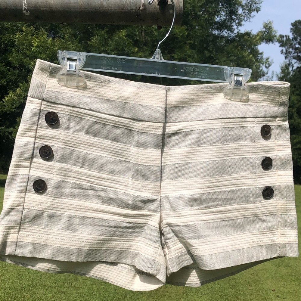 Loft striped shorts - size 2